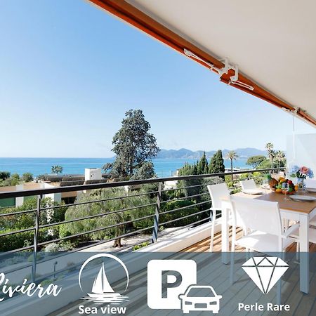 Suite Riviera - Sea View - Clim - 50M Plage - Residence De Standing - Spacieux 180 M2 - Parking كان المظهر الخارجي الصورة