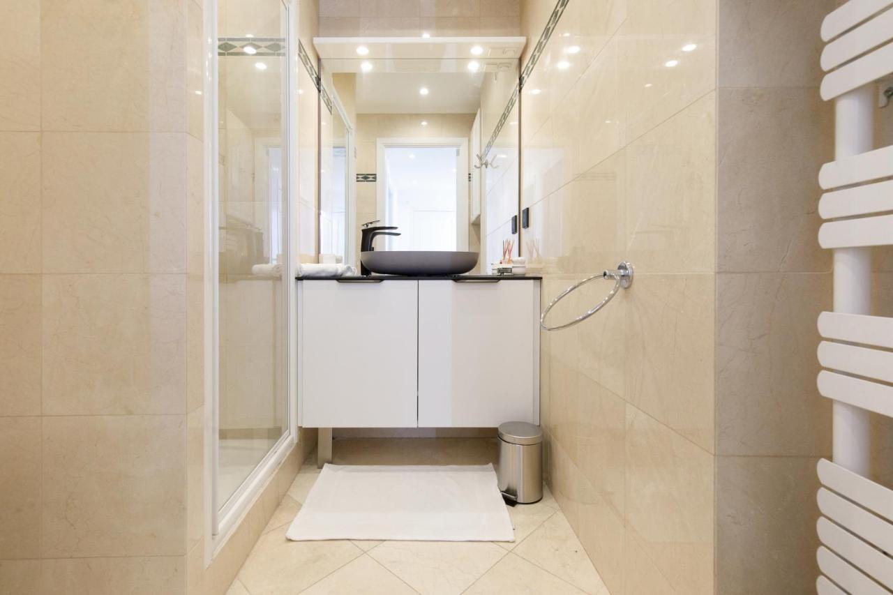 Suite Riviera - Sea View - Clim - 50M Plage - Residence De Standing - Spacieux 180 M2 - Parking كان المظهر الخارجي الصورة