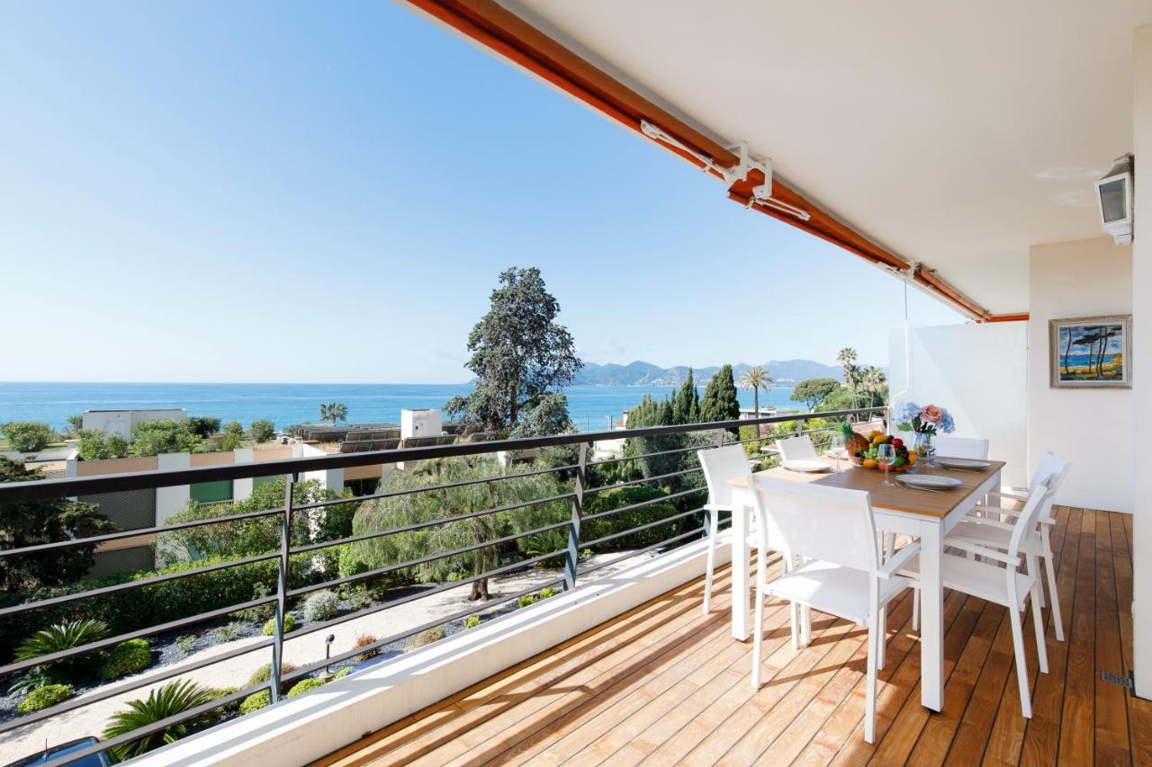 Suite Riviera - Sea View - Clim - 50M Plage - Residence De Standing - Spacieux 180 M2 - Parking كان المظهر الخارجي الصورة